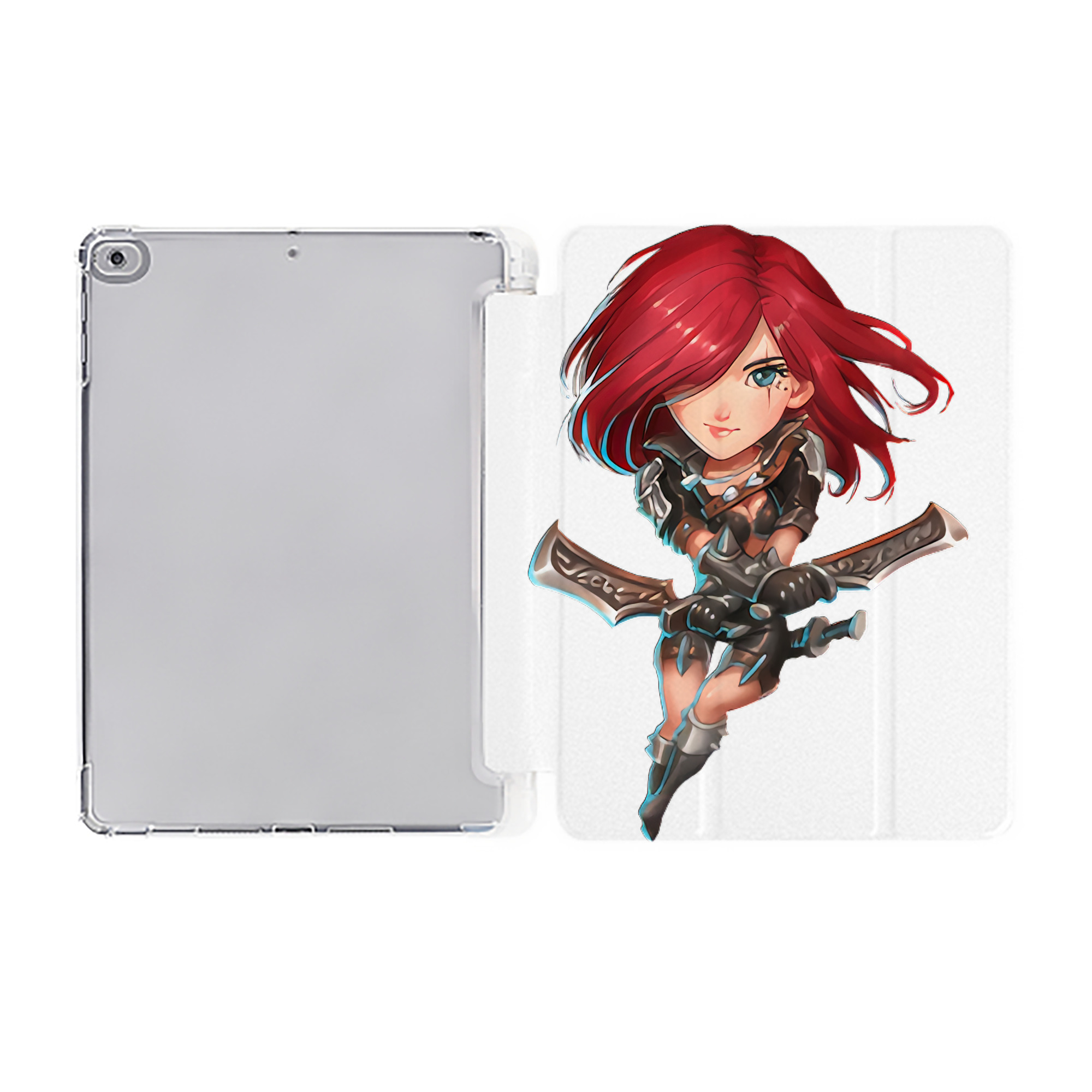 （画像用） リーグ・オブ・レジェンド League of Legends LOL IPad ケース ペン収納付き 三つ折りスタンド PUレザー×シリコン 対応機種9.5/10.5/10.9インチ